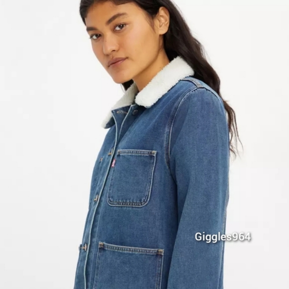 Levi's Sherpa Jean Jacket - Picture 4 of 8